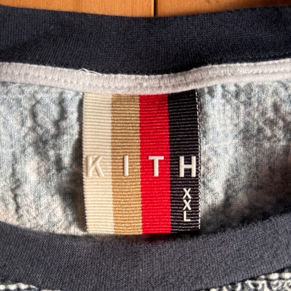 Kith Morrocan Print Seersucker Shirt size 2XL - Picture 4 of 9